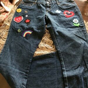 VINTAGE GROOVY LONDON FLARE BOTTOM JEANS